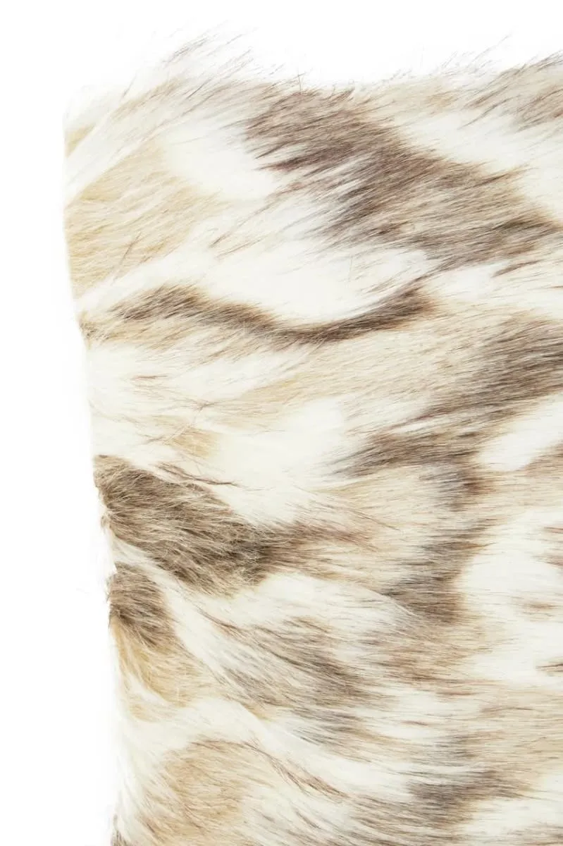 Bosie Lamina Natural Fur Square Cushion