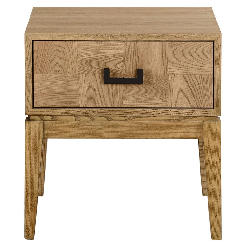 Dimaro Natural One Drawer Side Table