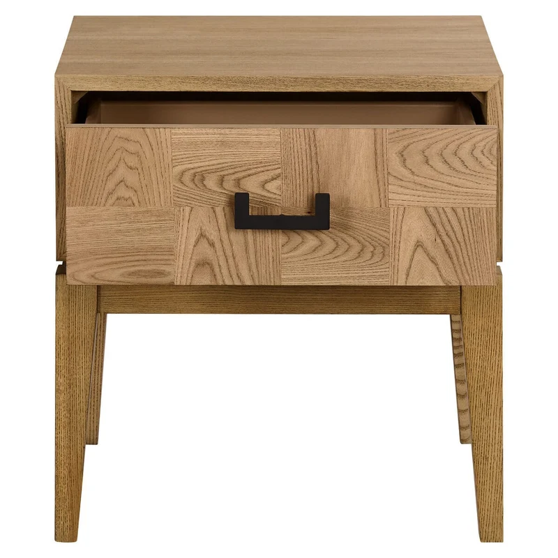 Dimaro Natural One Drawer Side Table