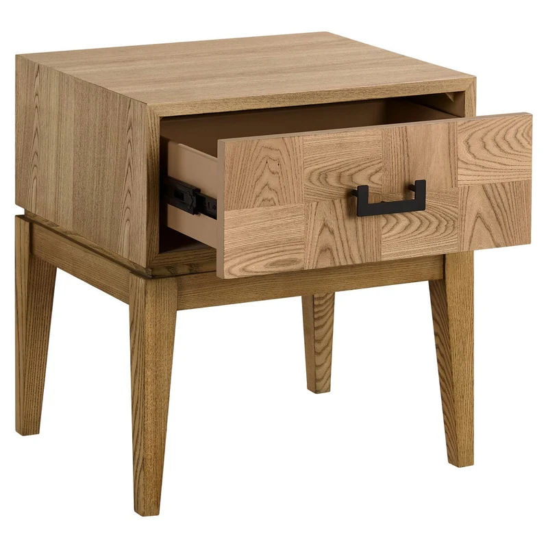 Dimaro Natural One Drawer Side Table