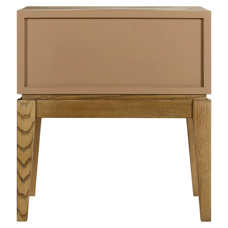 Dimaro Natural One Drawer Side Table