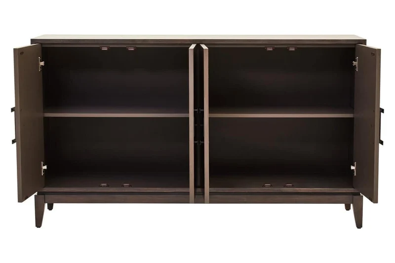 Dimaro Antique Grey Four Door Sideboard