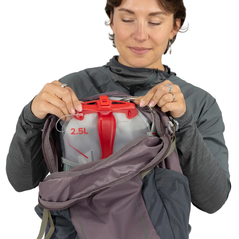 Osprey Hikelite 28 - Mochila de senderismo 52 cm (graphite purple)