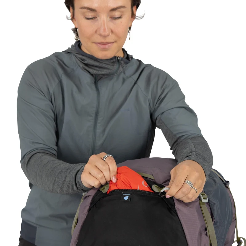 Osprey Hikelite 28 - Mochila de senderismo 52 cm (graphite purple)