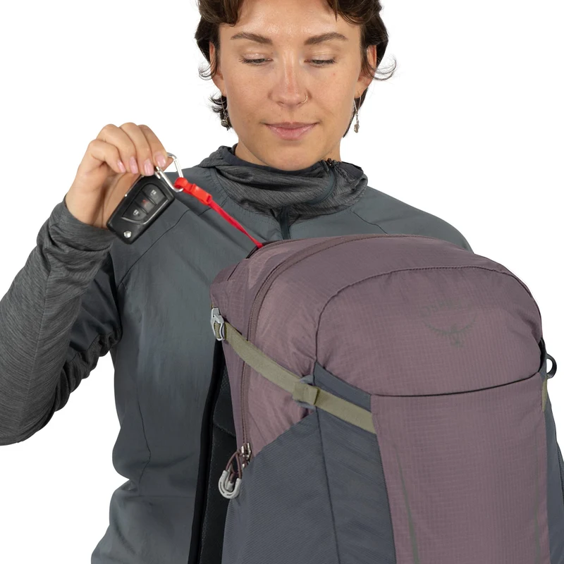 Osprey Hikelite 28 - Mochila de senderismo 52 cm (graphite purple)