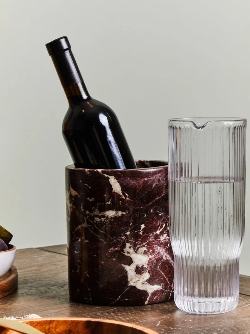 Salmo Red Marble Wine Cooler