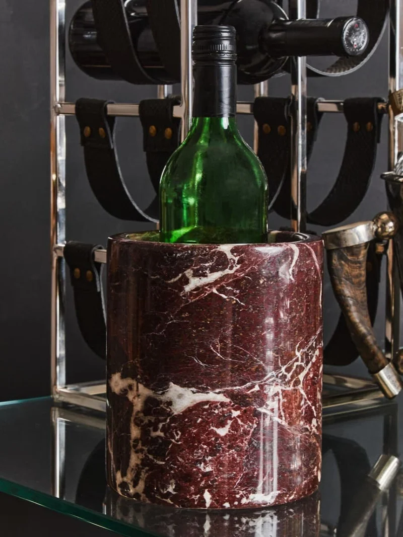Salmo Red Marble Wine Cooler