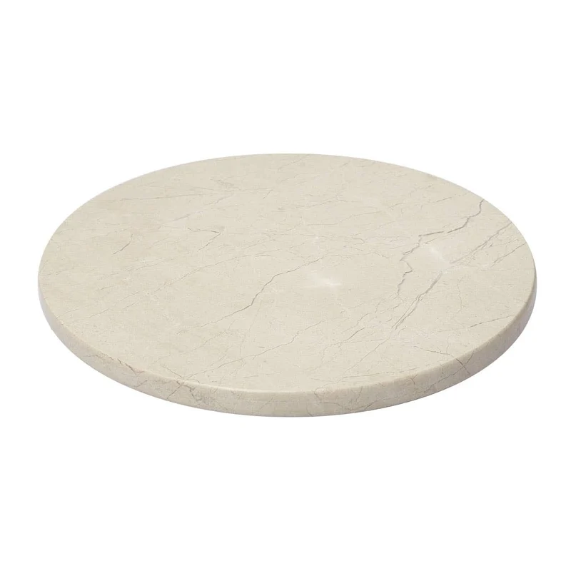 Himaya Champagne Marble Lazy Susan