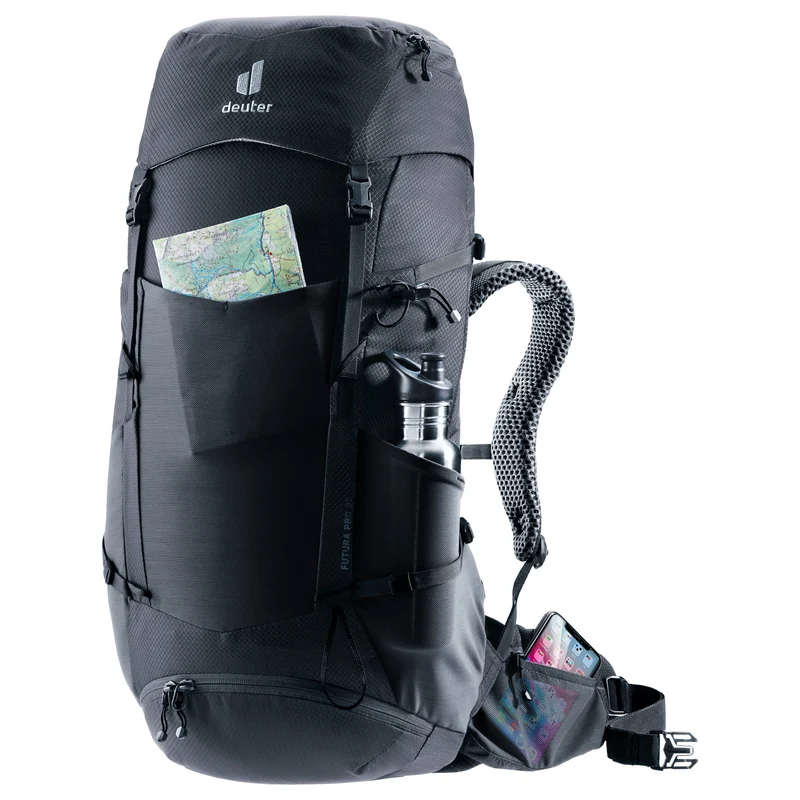 Deuter Futura Pro 32 - Mochila de senderismo 67 cm (black)