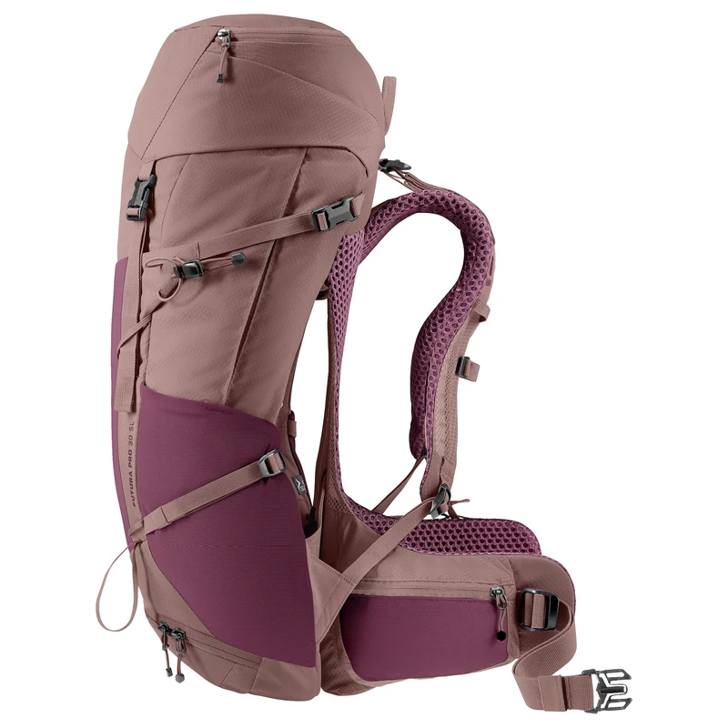 Deuter Futura Pro 30 SL - Mochila de senderismo 61 cm (cassis-ashrose)