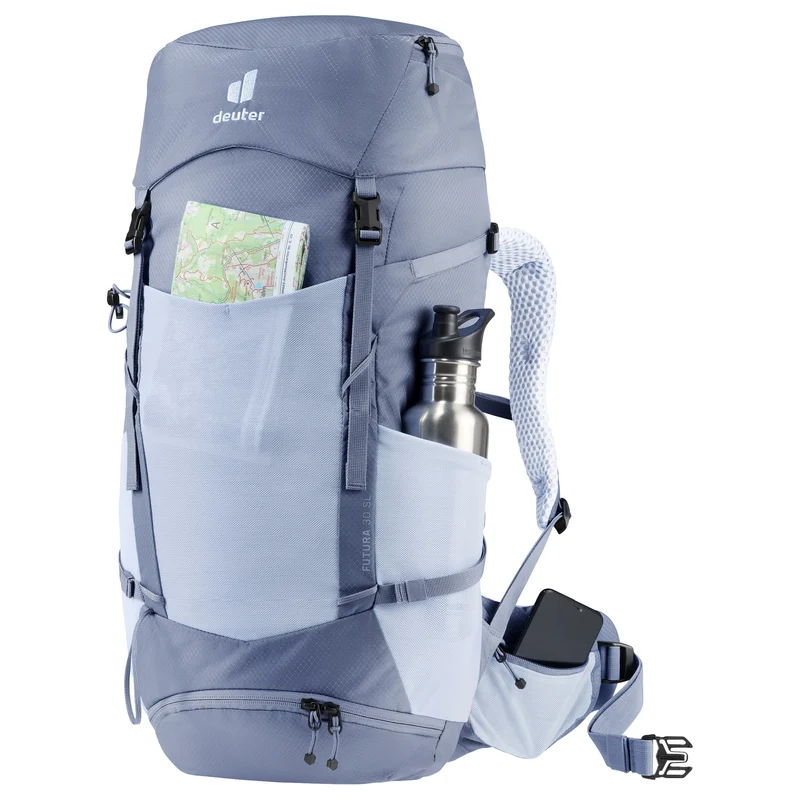 Deuter Futura 30 SL - Mochila de senderismo 63 cm (polar-bluejay)