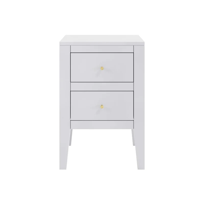 Alton Bedside Table | White