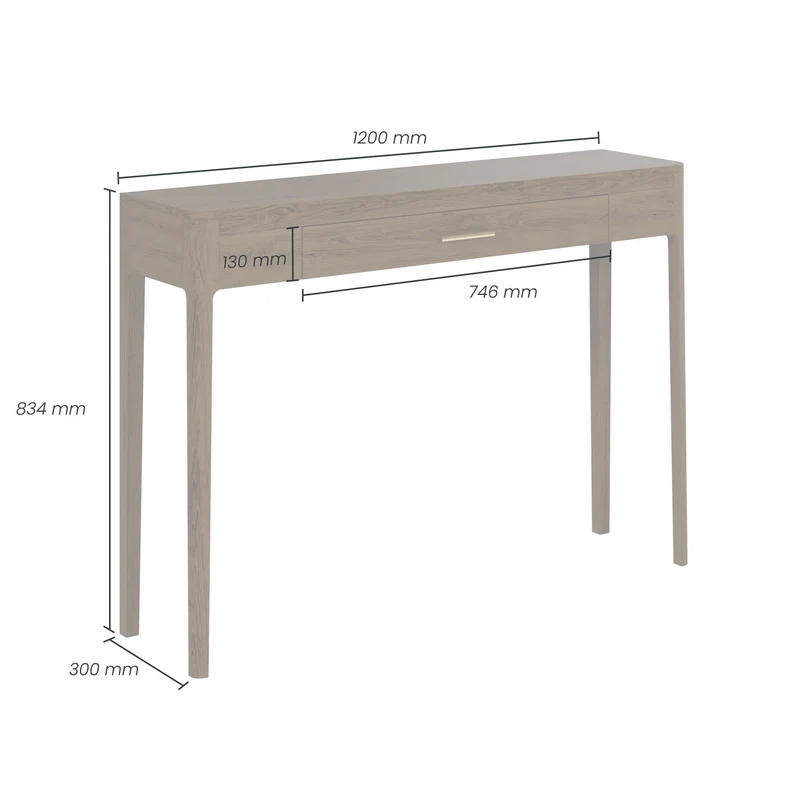 Abberley Console Table | Oak