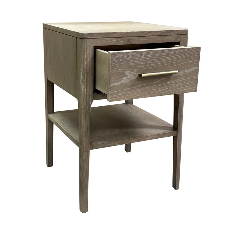 Abberley Bedside Table | One Drawer | Oak