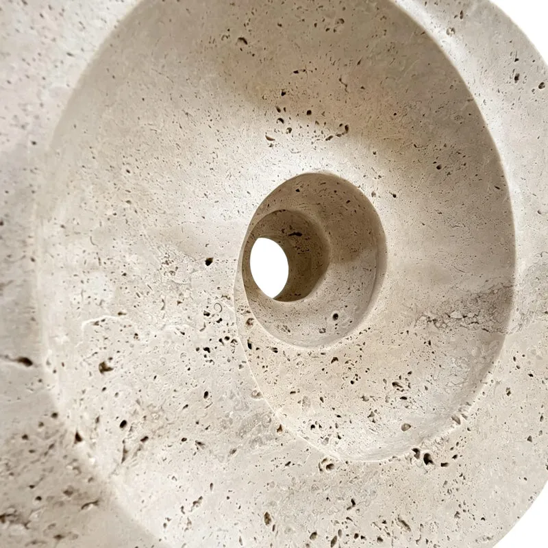 Atticus Sculpture in Travertine