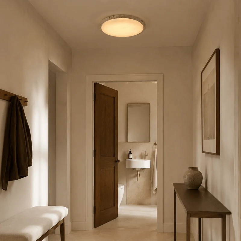 Roland Alabaster Ceiling Light