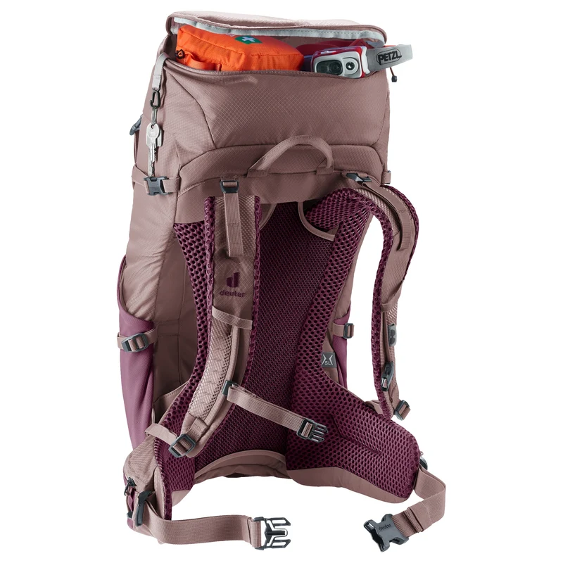 Deuter Futura 30 SL - Mochila de senderismo 63 cm (cassis-ashrose)
