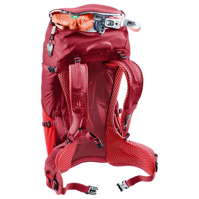 Deuter Futura 26 - Mochila de senderismo 62 cm (cherry-masala)