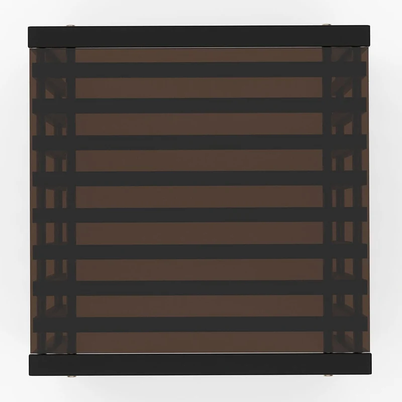 Pinstripe Dark Side Table