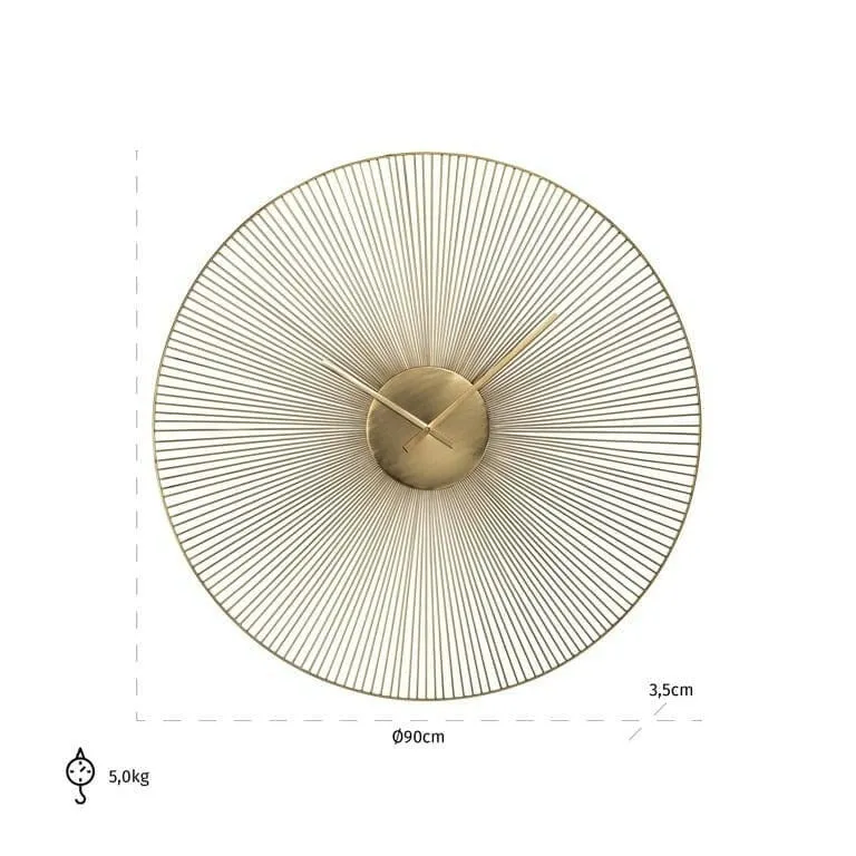 Clock Audrey (Gold) | OUTLET