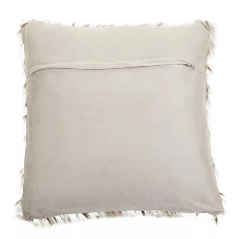 Bosie Lamina Animal Print Square Fur Cushion