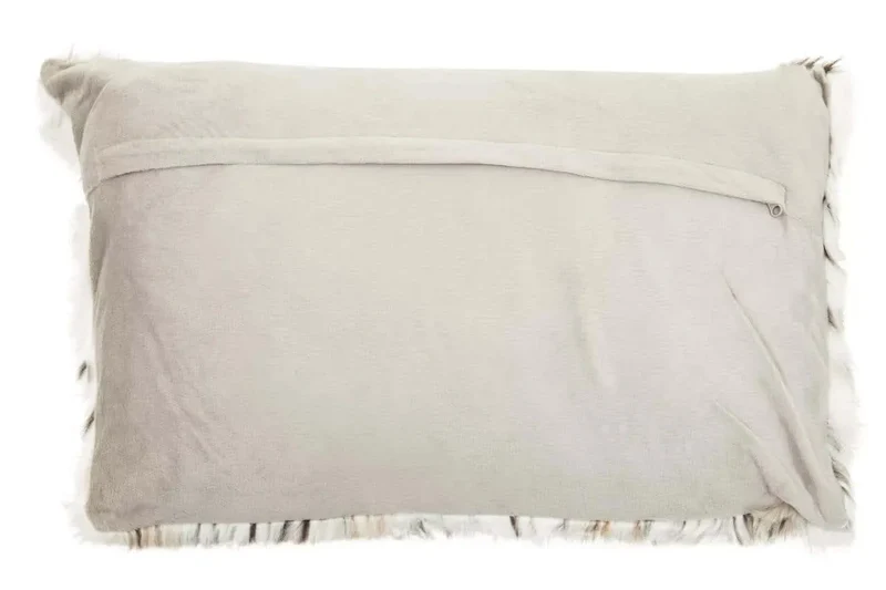Bosie Lamina Animal Print Rectangular Fur Cushion