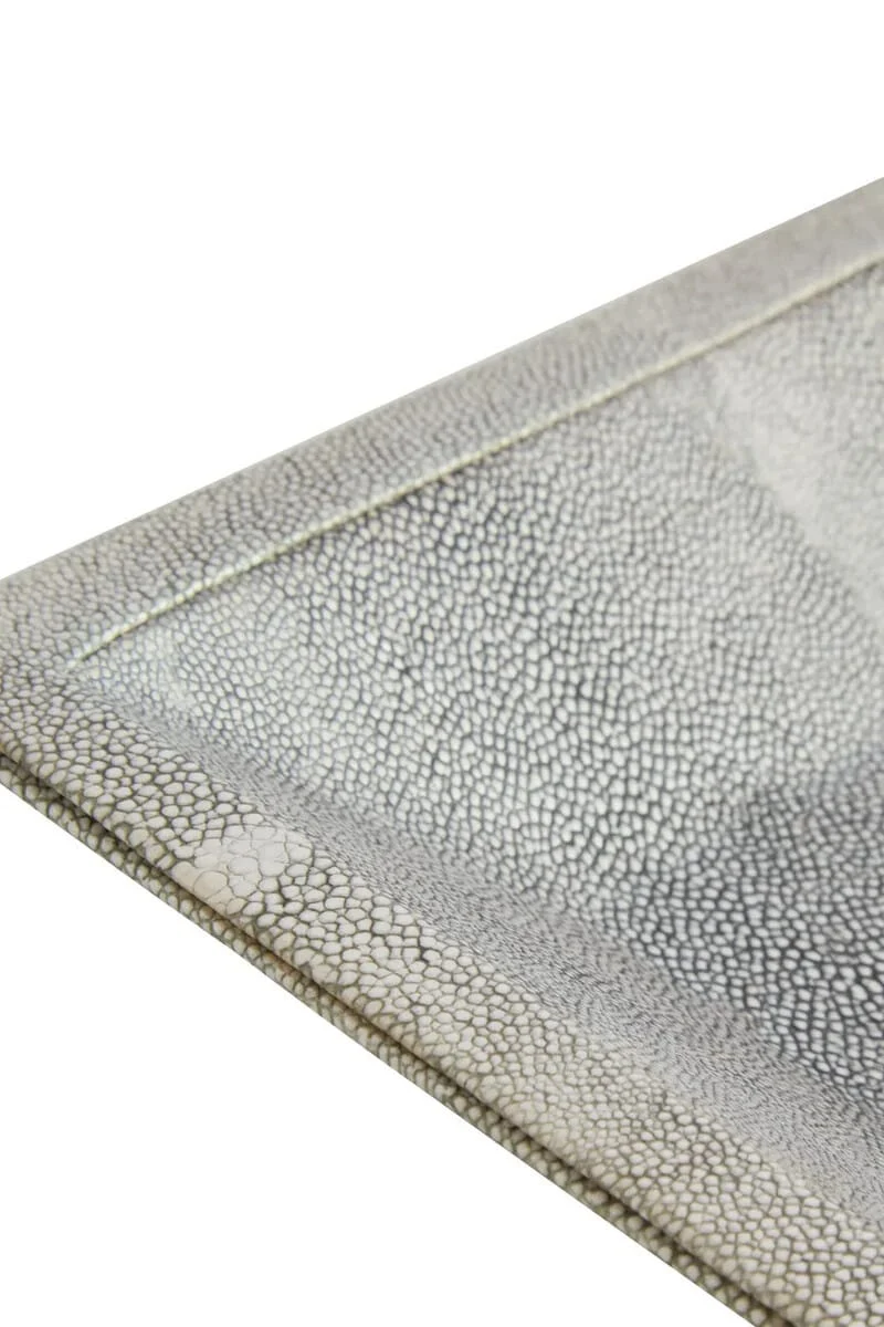 Cardona Grey Shagreen Effect Trinket Dish