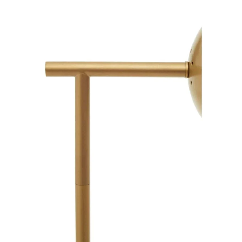 Revive Gold Finish Metal Floor Lamp