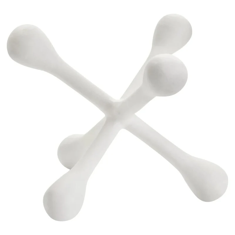 Prato Ivory Finish Jack Sculpture