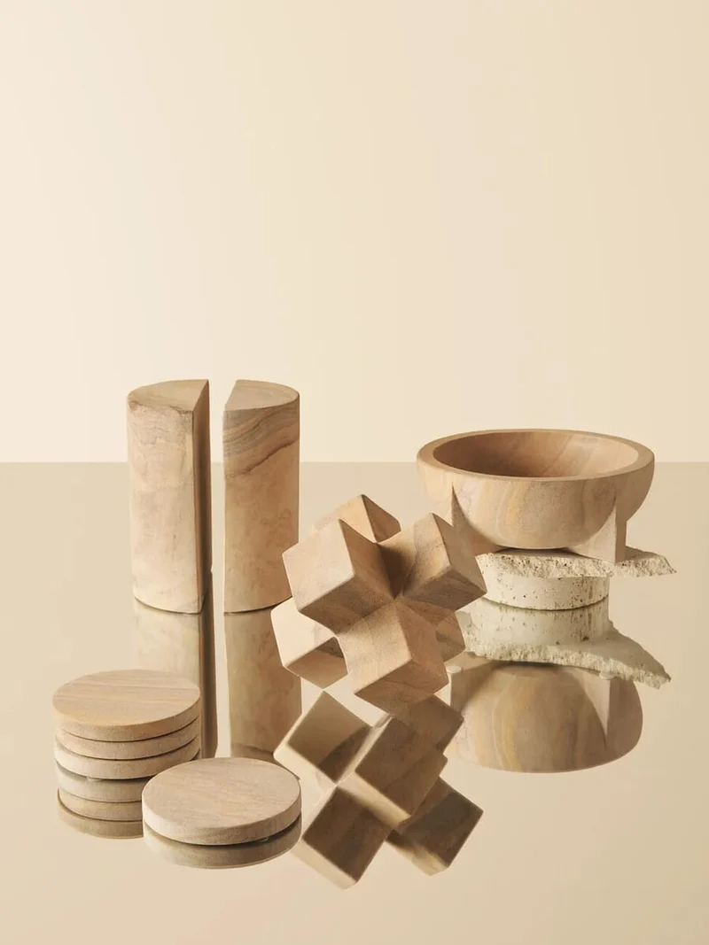 Pietra Rainbow Sandstone Sculpture