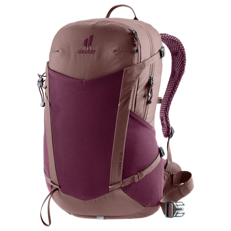 Deuter Futura 21 SL - Mochila de senderismo 50 cm (cassis-ashrose)
