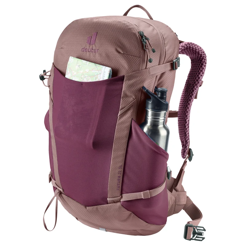 Deuter Futura 21 SL - Mochila de senderismo 50 cm (cassis-ashrose)