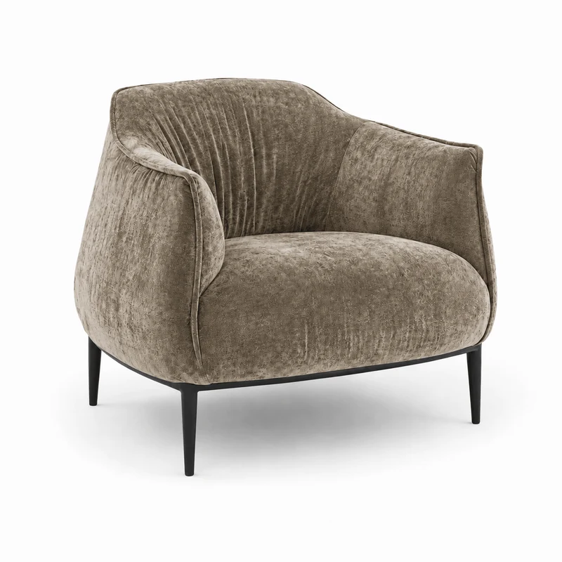 Tyrone Lounge Chair - Gisele Olive