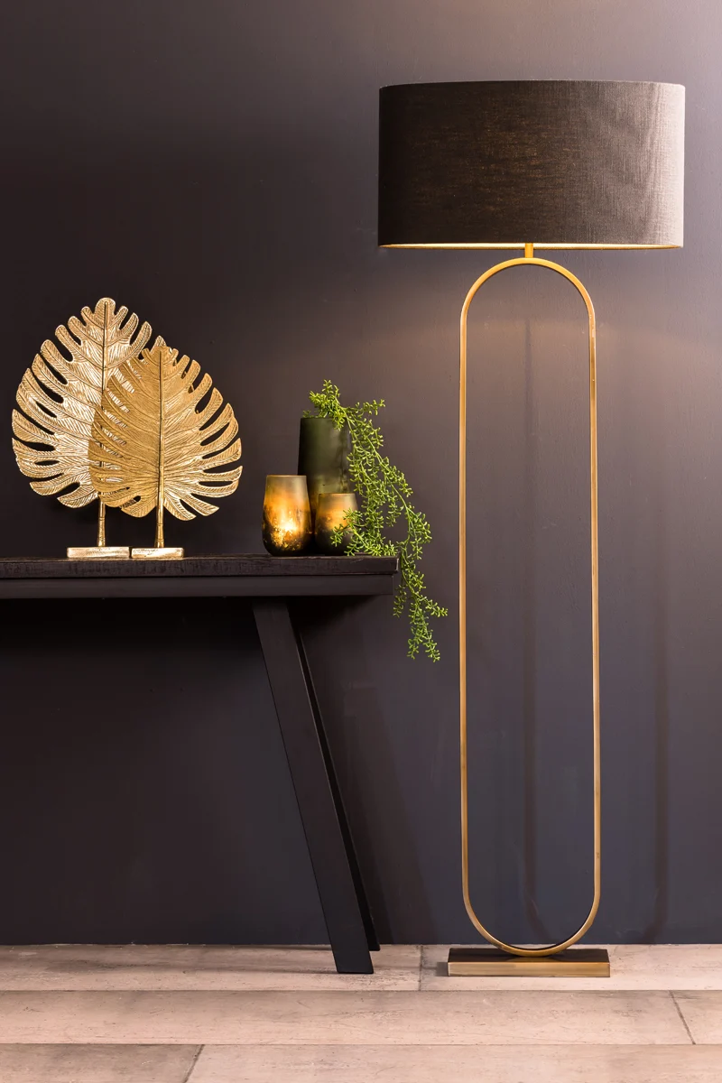 Floor lamp 30x15x142 cm JAMIRI antique bronze | OUTLET