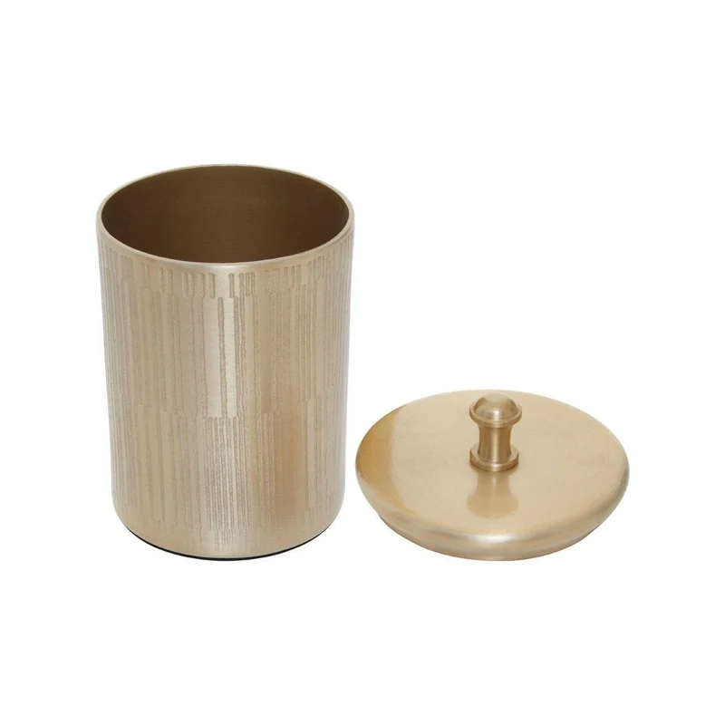 Allure Champagne Finish Canister| OUTLET