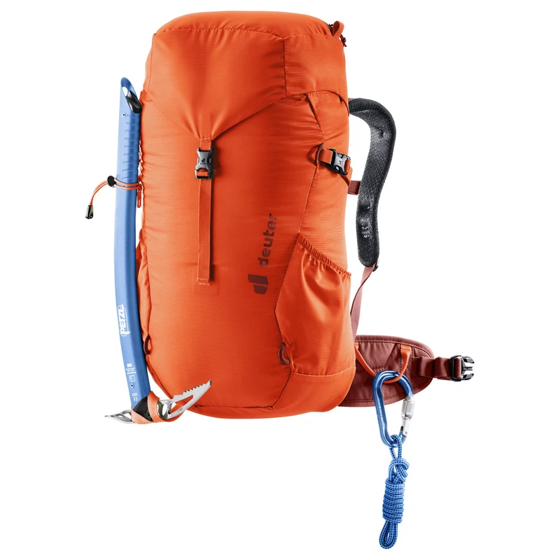 Deuter Climber 22 - Mochila de senderismo junior 50 cm (papaya-redwood)