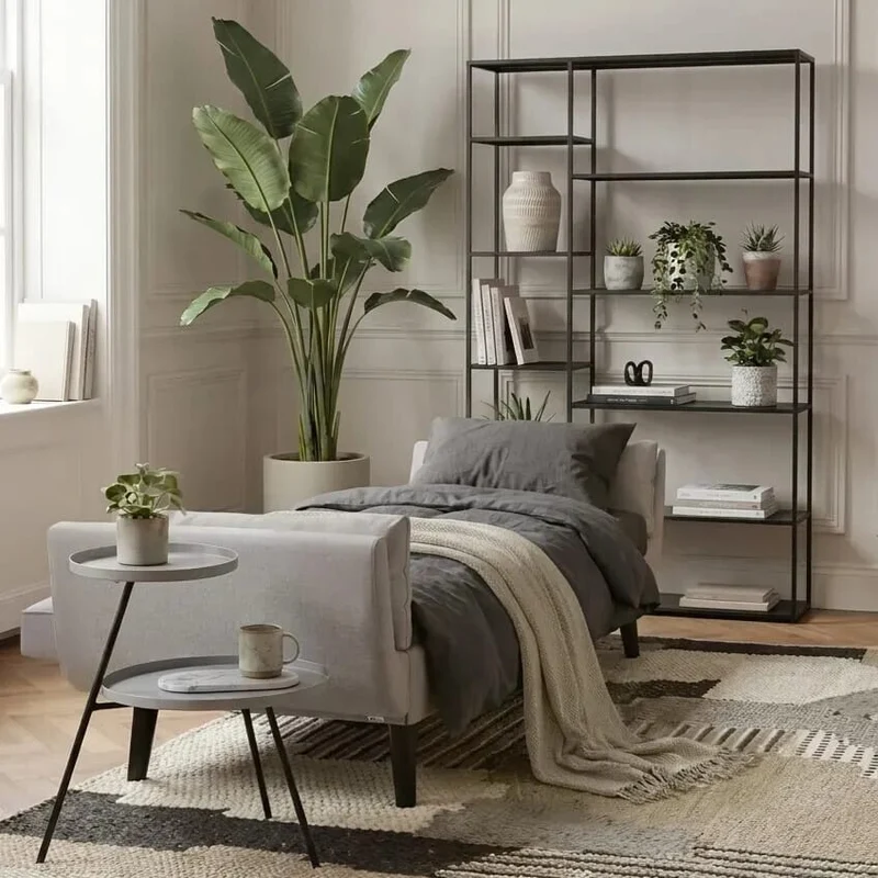 Valerie 3 Seat Light Grey Sofa Bed