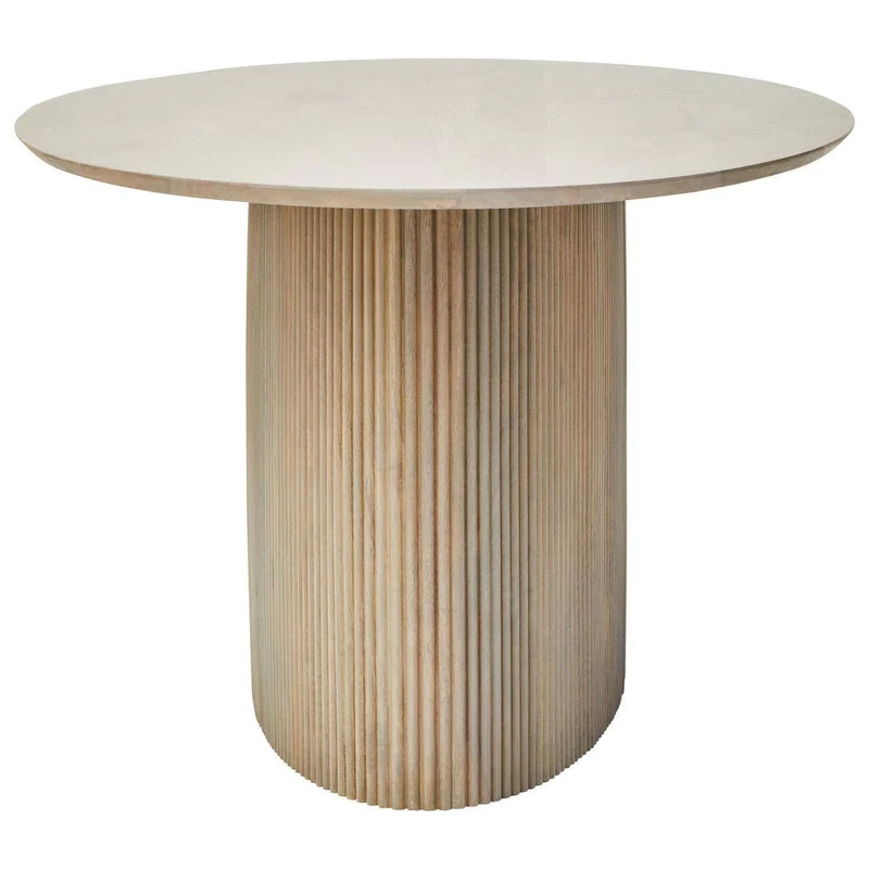 Torello Grey Mango Wood Oval Dining Table