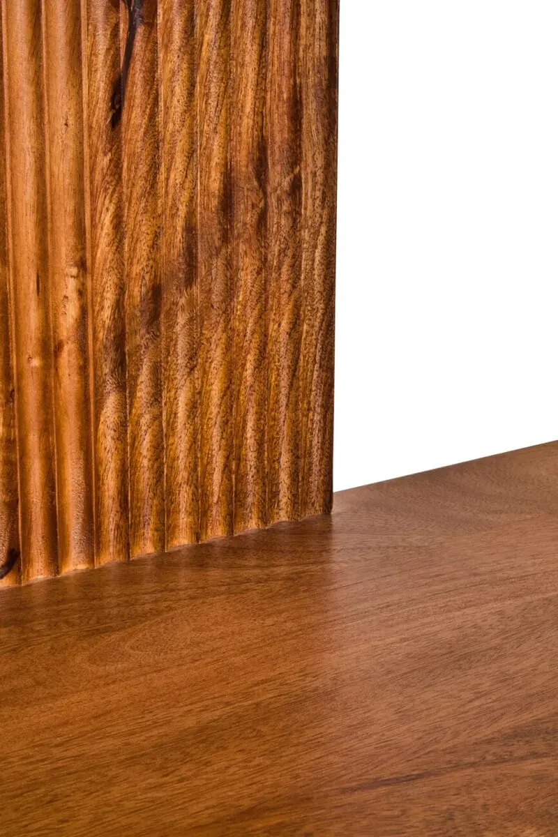 Torello Five Tier Mango Wood Shelf Unit