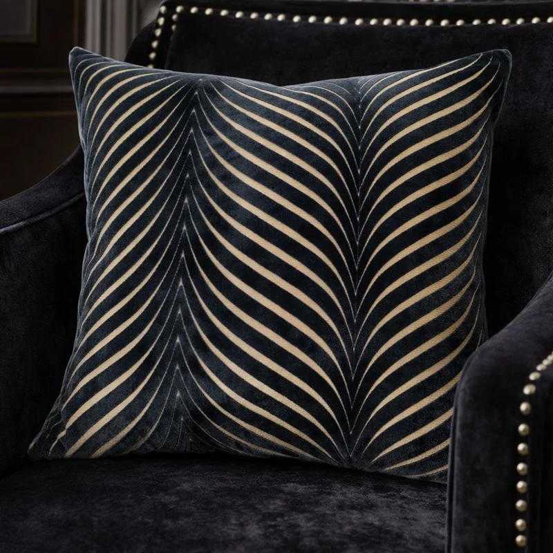 Malini Rada Navy Cushion | OUTLET