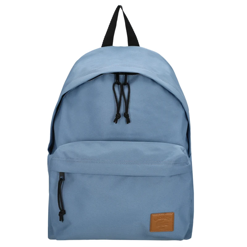 Lacoste Casual Croc Backpack - Mochila 40 cm (old medium blue work, white/cuba-obscurity-navy blue)