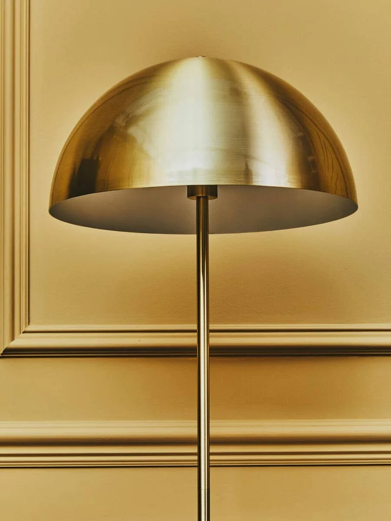 Murdoch Table Lamp with White Marble Base