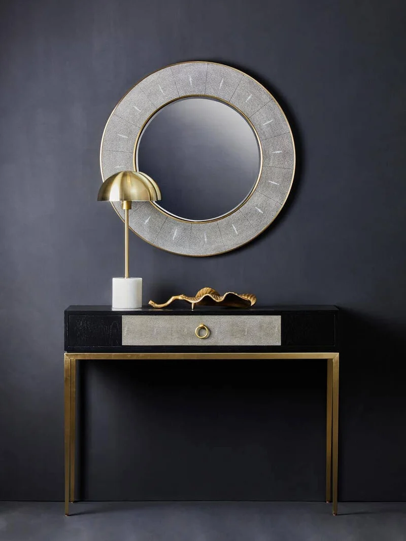Murdoch Table Lamp with White Marble Base