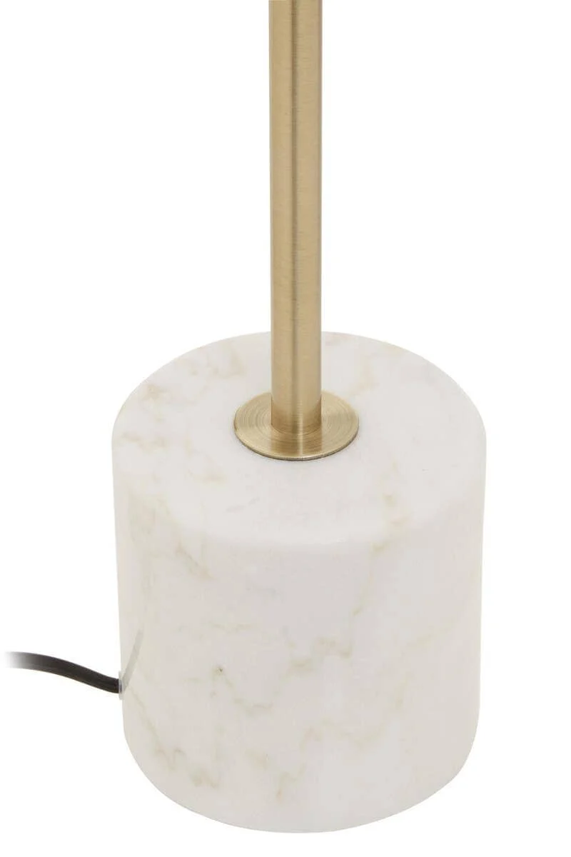 Murdoch Table Lamp with White Marble Base
