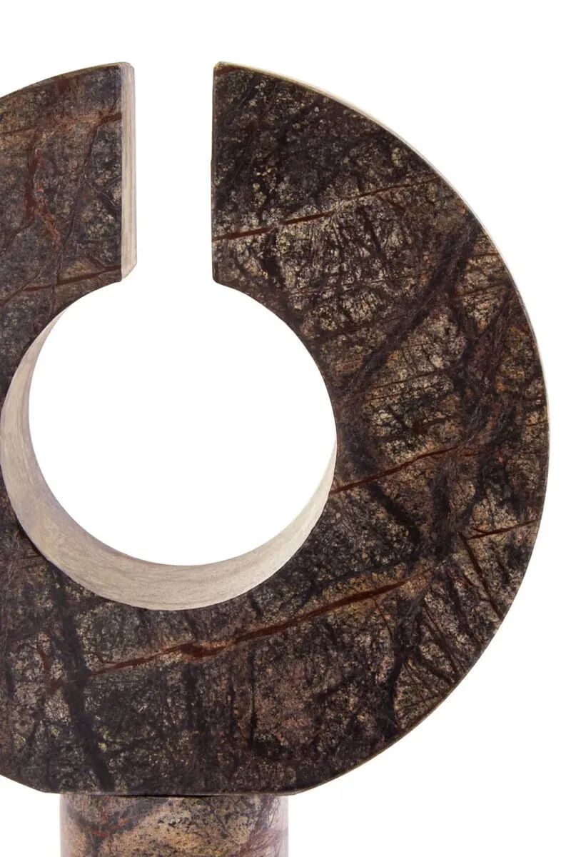 Fazio Forest Green Marble Sculpture