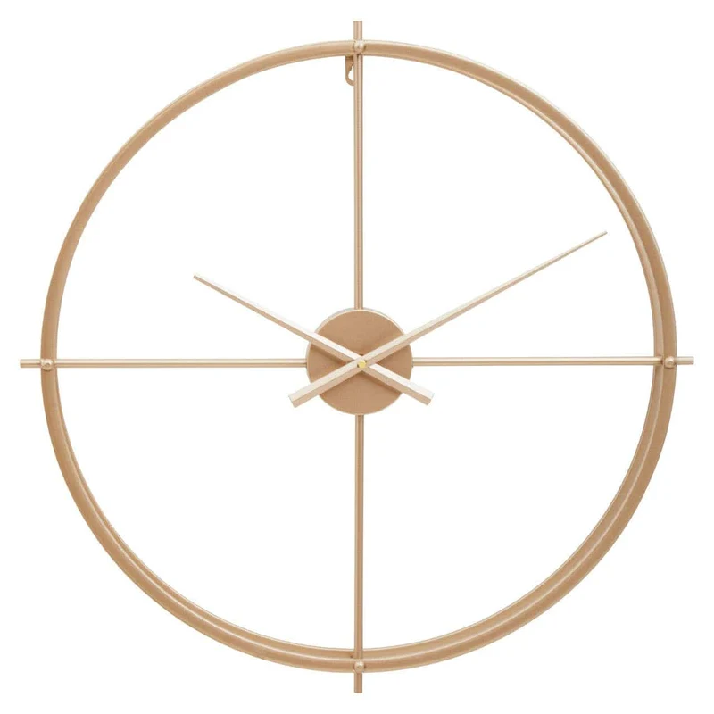 Kent 60cm Dia Large Gold Finish Wall Clock