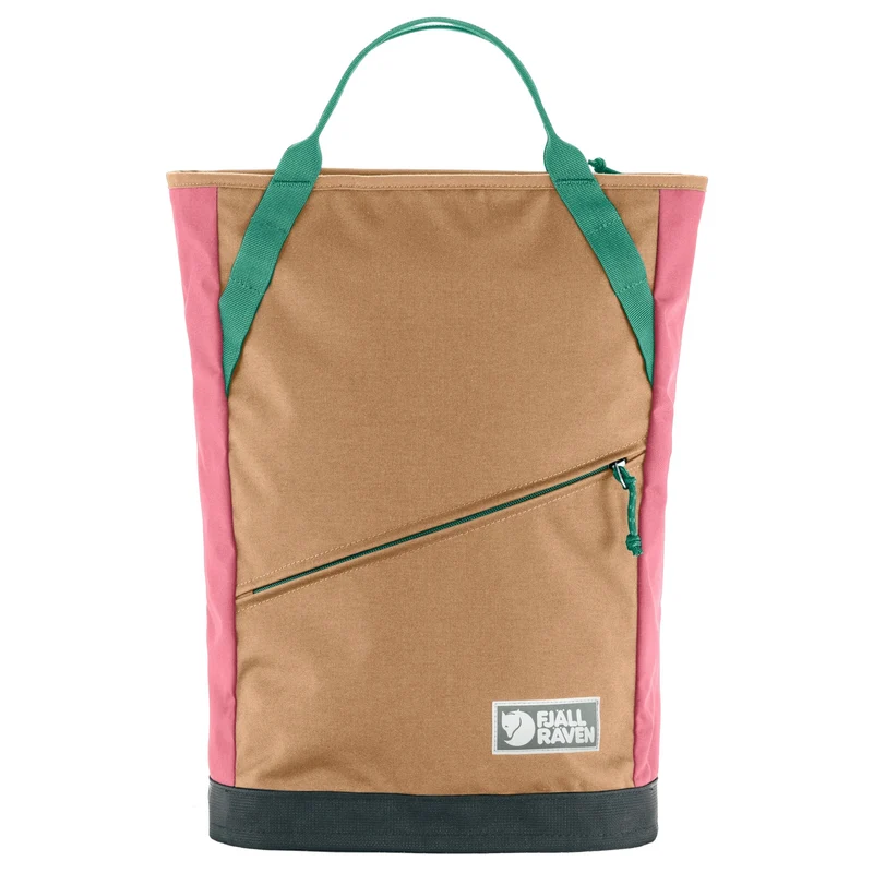Fjällräven Vardag Totepack 22 - Mochila 42 cm (poppy pink-khaki dust)