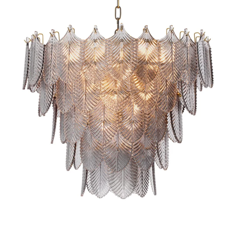 Chandelier Verbier Light Brushed Brass