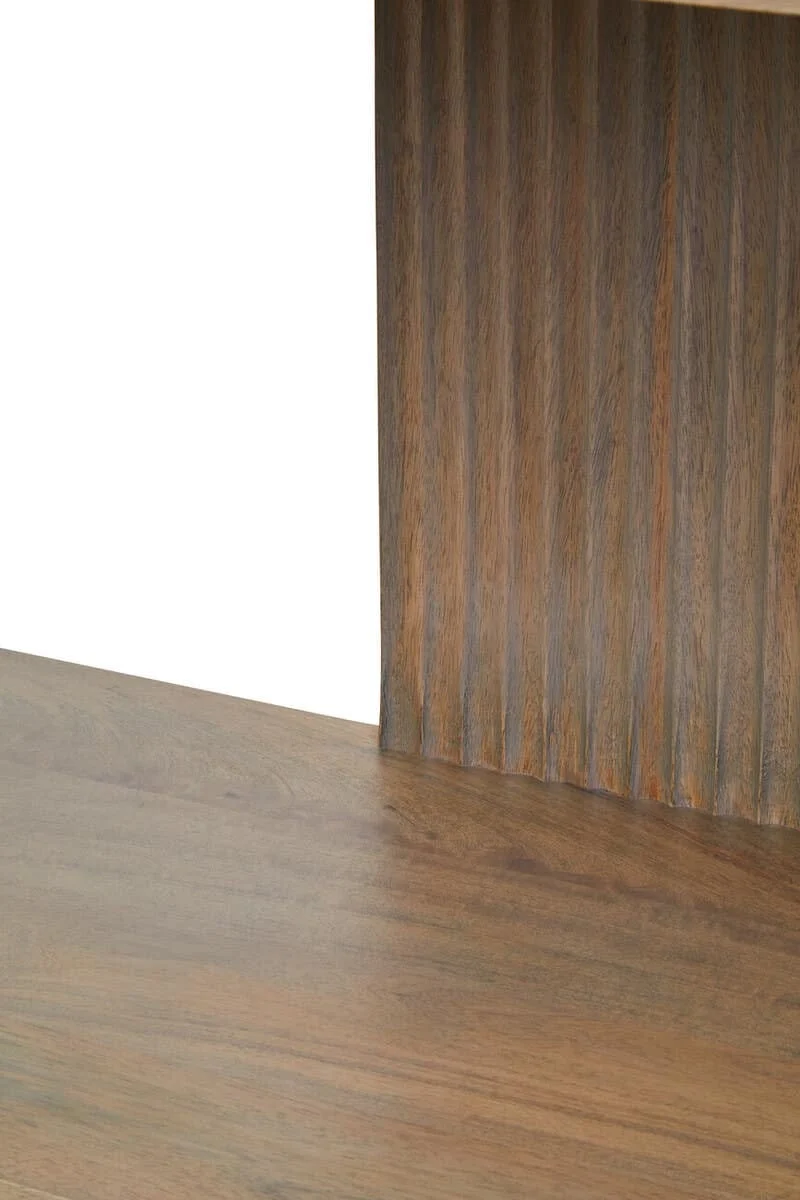 Torello Five Tier Grey Mango Wood Shelf Unit
