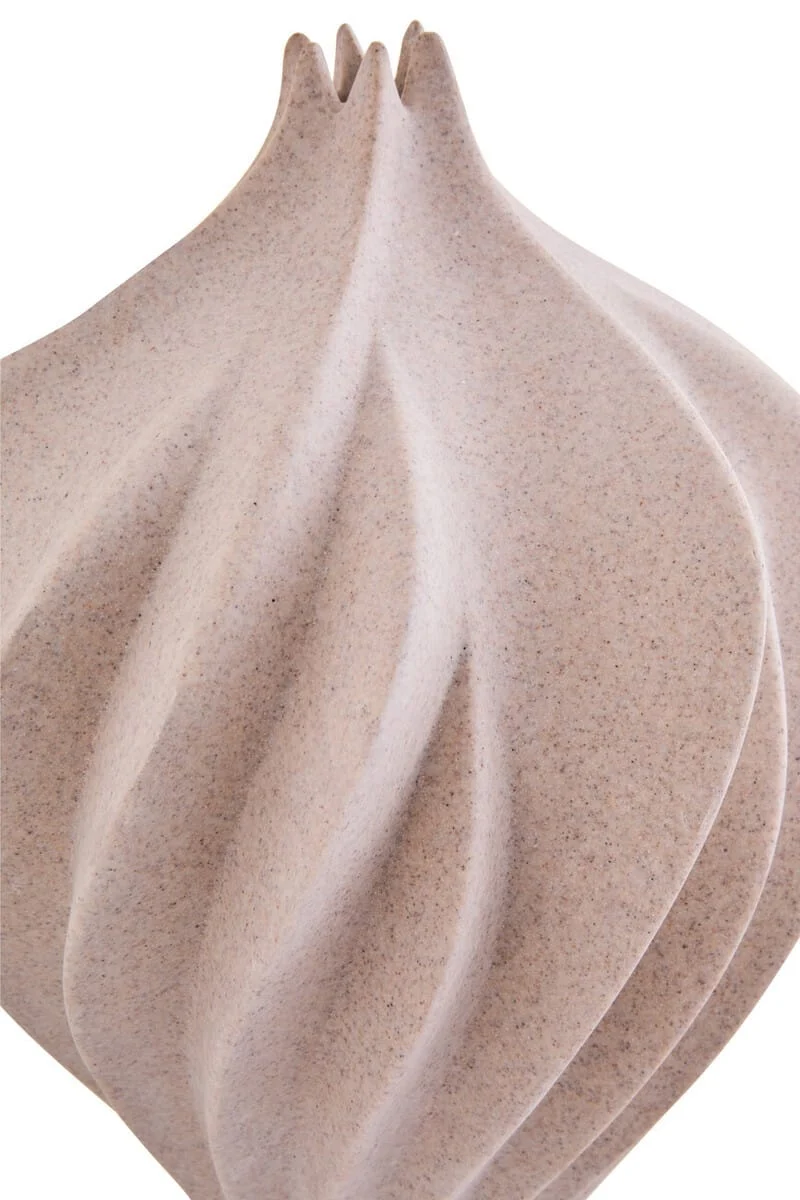 Broc Small Sandstone Effect Organic Vase